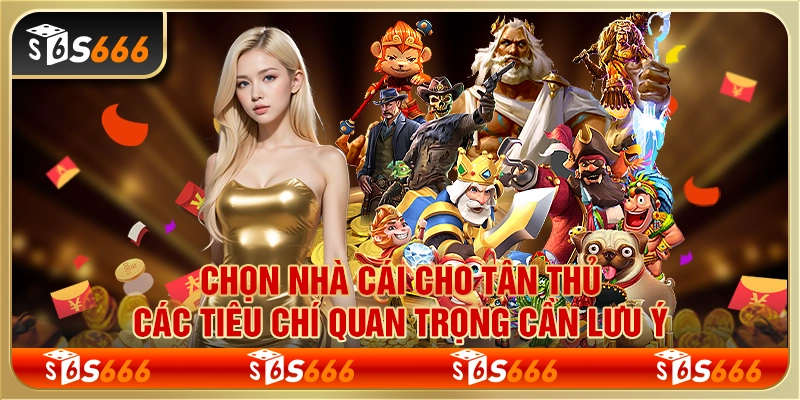 Chọn nhà cái cho tân thủ: Các tiêu chí quan trọng cần lưu ý